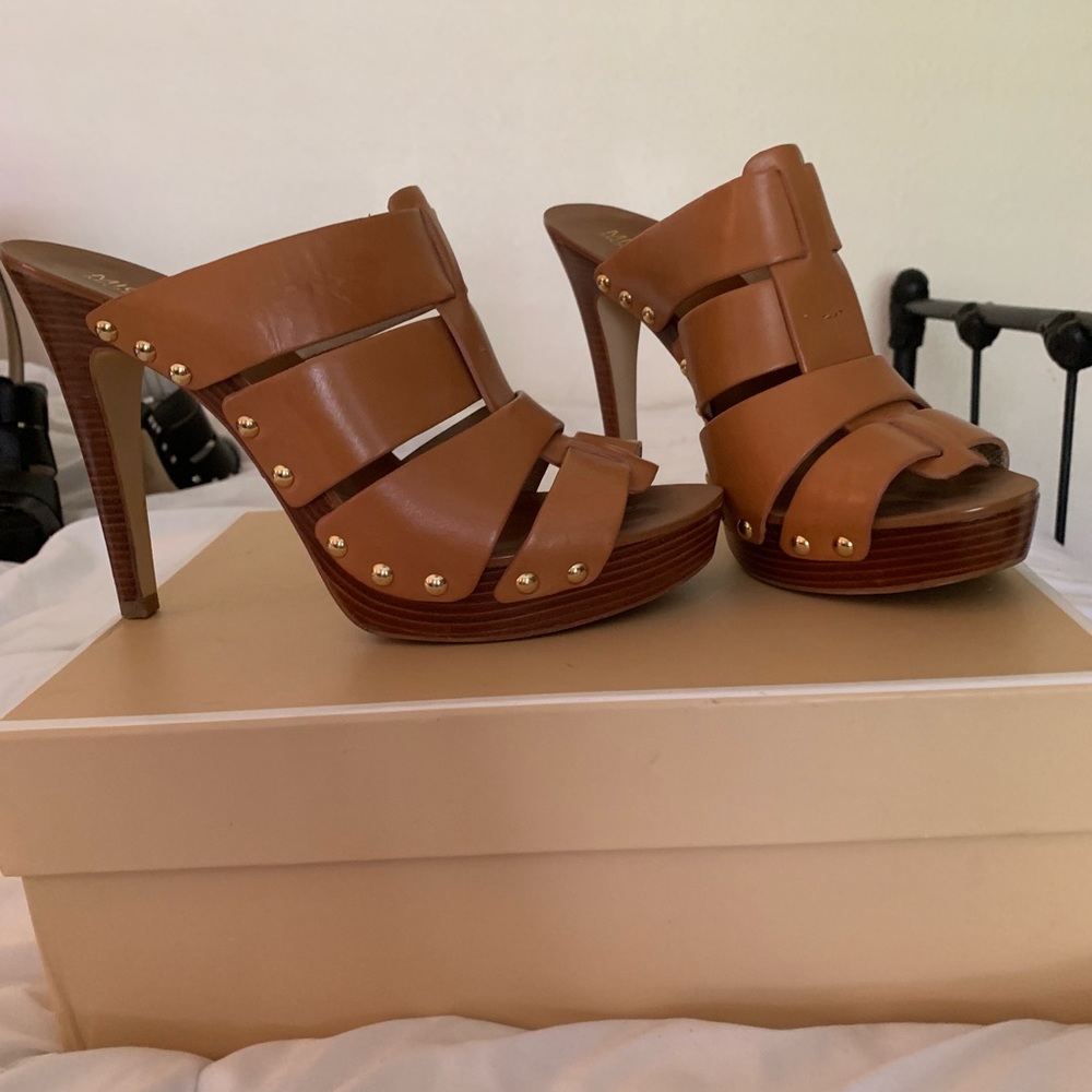 Brown Michael Kors Mule sandals 8.5